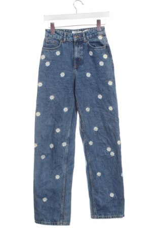 Blugi de femei Pull&Bear, Mărime XXS, Culoare Albastru, Preț 100,99 Lei