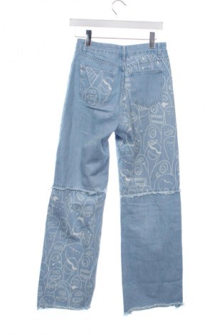 Damskie jeansy SHEIN, Rozmiar XS, Kolor Niebieski, Cena 40,99 zł