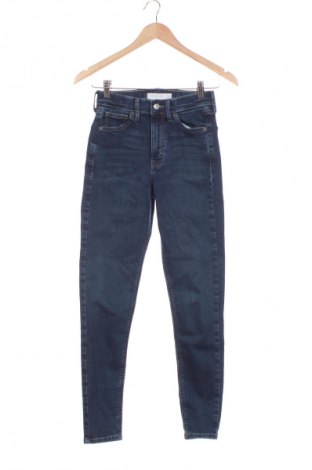 Damskie jeansy Topshop, Rozmiar XS, Kolor Niebieski, Cena 54,99 zł