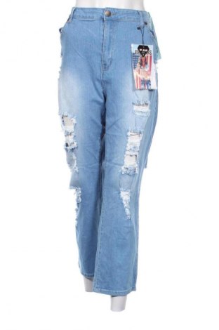 Blugi de femei Vip, Mărime XXL, Culoare Albastru, Preț 156,99 Lei