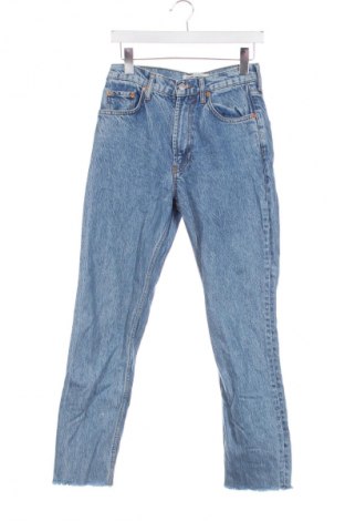 Дамски дънки Zara, Размер S, Цвят Син, Цена 27,99 лв.