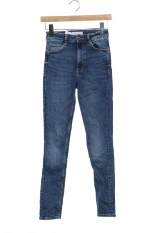 Dámské džíny  Zara, Velikost XS, Barva Modrá, Cena  189,00 Kč