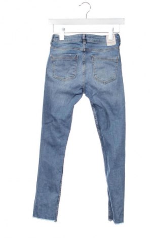 Dámske džínsy  Zara, Veľkosť XS, Farba Modrá, Cena  7,95 €