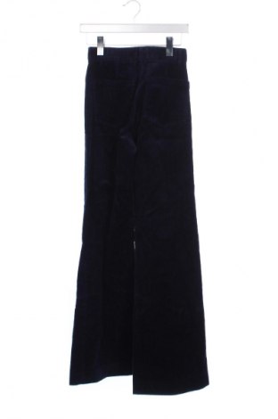 Dámské manšestráky  Massimo Dutti, Velikost XS, Barva Modrá, Cena  1 299,00 Kč