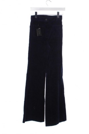 Dámské manšestráky  Massimo Dutti, Velikost XS, Barva Modrá, Cena  1 299,00 Kč