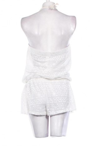 Women's short jumpsuit Censored, Μέγεθος L, Χρώμα Λευκό, Τιμή 16,99 €
