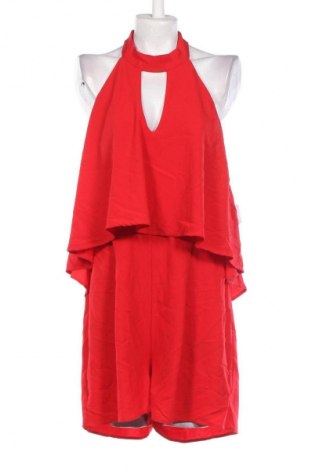 Kurzer Damenoverall Charlotte Russe, Größe XL, Farbe Rot, Preis 18,99 €