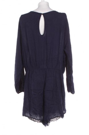 Kurzer Damenoverall Charlotte Russe, Größe 3XL, Farbe Blau, Preis € 11,99