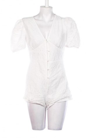 Women's short jumpsuit H&M Divided, Μέγεθος M, Χρώμα Λευκό, Τιμή 7,99 €