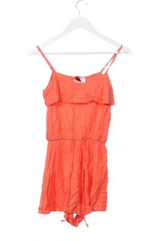 Kurzer Damenoverall H&M Divided, Größe XS, Farbe Orange, Preis € 15,99