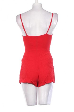 Women's short jumpsuit Pull&Bear, Μέγεθος S, Χρώμα Κόκκινο, Τιμή 10,99 €