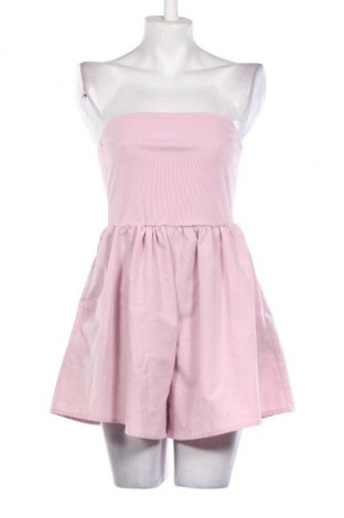 Kurzer Damenoverall SHEIN, Größe M, Farbe Aschrosa, Preis € 15,10
