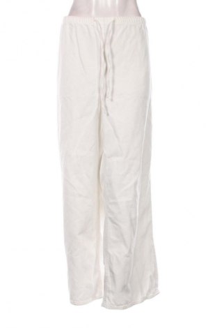 Damskie spodnie H&M, Rozmiar XL, Kolor Biały, Cena 95,99 zł