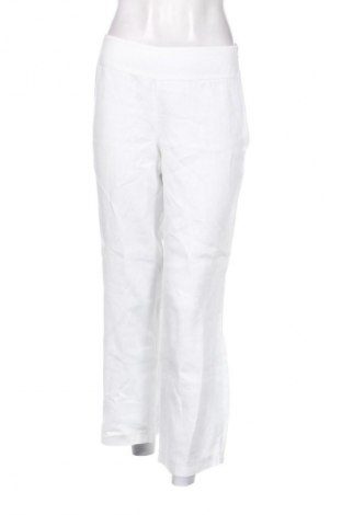 Pantaloni de femei H&M, Mărime M, Culoare Alb, Preț 91,99 Lei