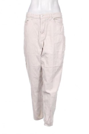 Pantaloni de femei H&M Divided, Mărime L, Culoare Bej, Preț 61,99 Lei