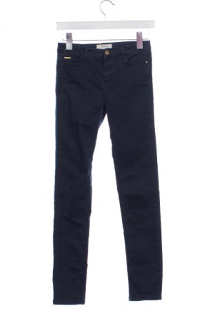 Damskie spodnie Stradivarius, Rozmiar XS, Kolor Niebieski, Cena 42,99 zł