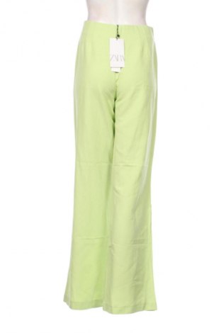 Pantaloni de femei Zara, Mărime S, Culoare Verde, Preț 163,16 Lei