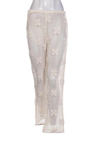 Dámske nohavice Zara, Veľkosť S, Farba Kremová, Cena  25,95 €