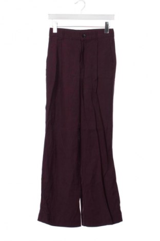 Damenhose Zara, Größe XS, Farbe Lila, Preis 9,99 €