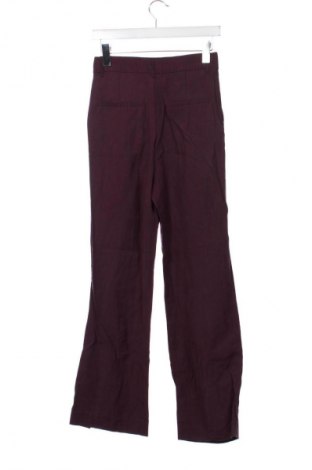 Damenhose Zara, Größe XS, Farbe Lila, Preis 9,99 €