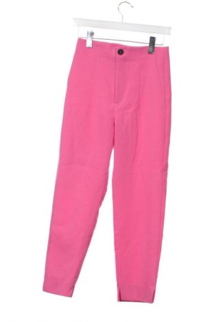 Dámské kalhoty  Zara, Velikost XS, Barva Růžová, Cena  290,00 Kč