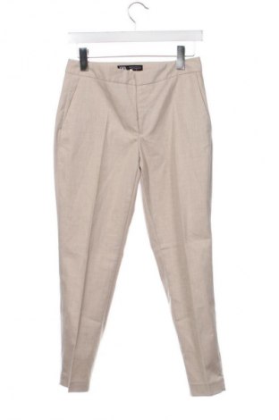 Γυναικείο παντελόνι Zara, Μέγεθος XS, Χρώμα  Μπέζ, Τιμή 13,80 €