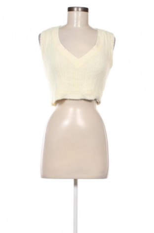 Pulover de femei Bershka, Mărime S, Culoare Galben, Preț 98,99 Lei