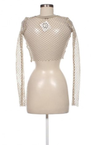 Pulover de femei Bershka, Mărime XS, Culoare Argintiu, Preț 100,99 Lei