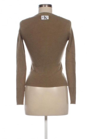 Дамски пуловер Calvin Klein Jeans, Размер XS, Цвят Зелен, Цена 83,99 лв.