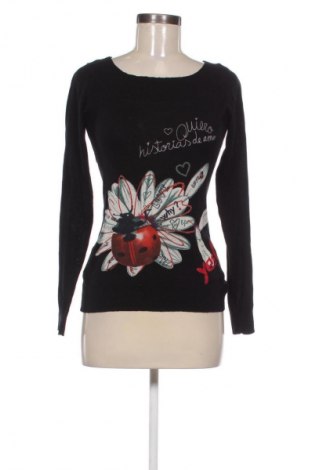 Damenpullover Desigual, Größe S, Farbe Schwarz, Preis € 32,99