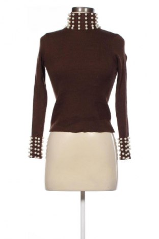 Dámský svetr J&H Fashion, Velikost S, Barva Hnědá, Cena  349,00 Kč