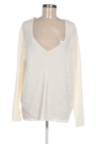 Damenpullover Kiabi, Größe 4XL, Farbe Weiß, Preis € 15,99