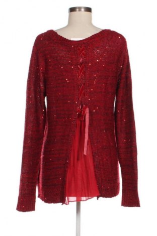Damenpullover Time and tru, Größe L, Farbe Rot, Preis € 8,99