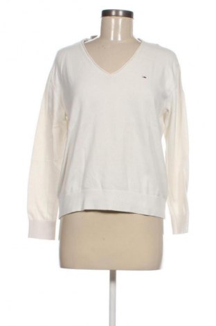 Női pulóver Tommy Jeans, Méret M, Szín Fehér, Ár 22 109 Ft