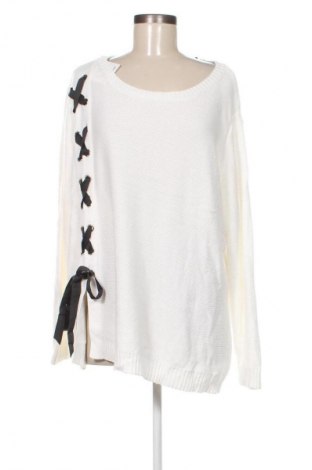 Damenpullover Unbranded, Größe XXL, Farbe Weiß, Preis € 13,99
