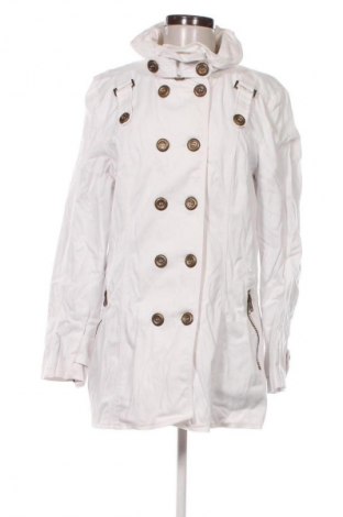 Damen Trenchcoat Tara, Größe L, Farbe Weiß, Preis 46,99 €