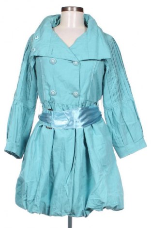 Damen Trench Coat Tsega, Größe L, Farbe Blau, Preis € 23,99