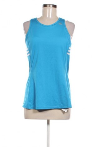 Damen Sporttop Adidas, Größe L, Farbe Blau, Preis 30,73 €