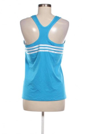 Damen Sporttop Adidas, Größe L, Farbe Blau, Preis 30,73 €