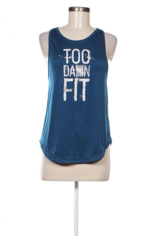 Damen Sporttop Adidas, Größe S, Farbe Blau, Preis € 17,30