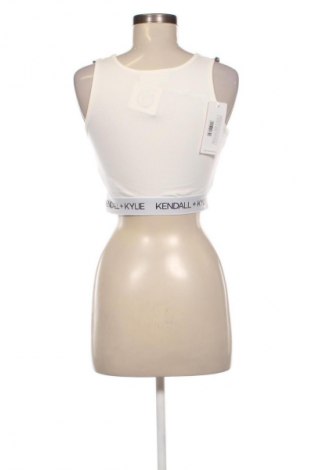 Damen Sporttop Kendall & Kylie, Größe M, Farbe Weiß, Preis 53,99 €