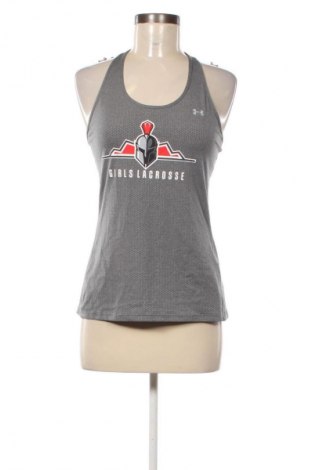 Damen Sporttop Under Armour, Größe M, Farbe Grau, Preis € 10,99