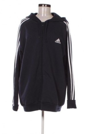 Damen Sweatshirt Adidas, Größe L, Farbe Blau, Preis 33,99 €