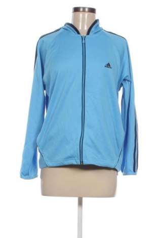 Γυναικείο φούτερ Adidas, Μέγεθος M, Χρώμα Μπλέ, Τιμή 30,99 €