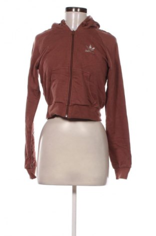Дамски суичър Adidas Originals, Размер S, Цвят Кафяв, Цена 48,99 лв.