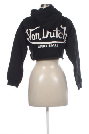 Дамски суичър Von Dutch, Размер XS, Цвят Черен, Цена 109,99 лв.