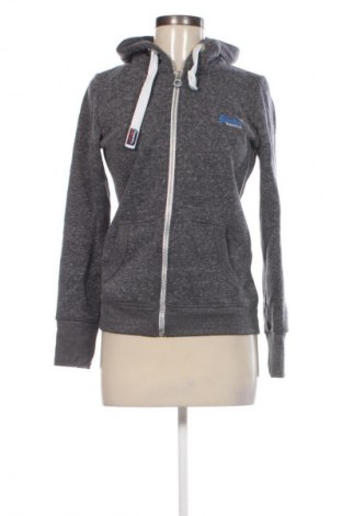 Дамски суичър Superdry, Размер S, Цвят Сив, Цена 62,99 лв.