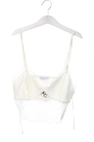 Damentop Bershka, Größe S, Farbe Weiß, Preis € 14,91