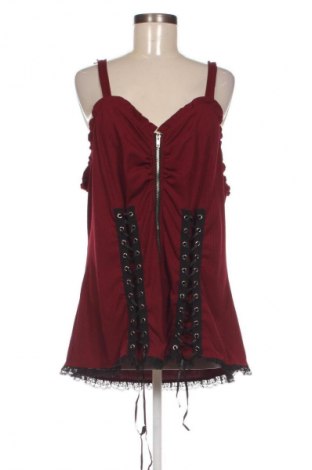 Damentop Unbranded, Größe 4XL, Farbe Rot, Preis € 16,99
