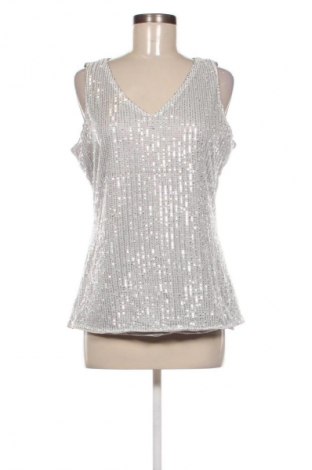 Γυναικείο τοπ Unbranded, Μέγεθος XL, Χρώμα Ασημί, Τιμή 9,99 €